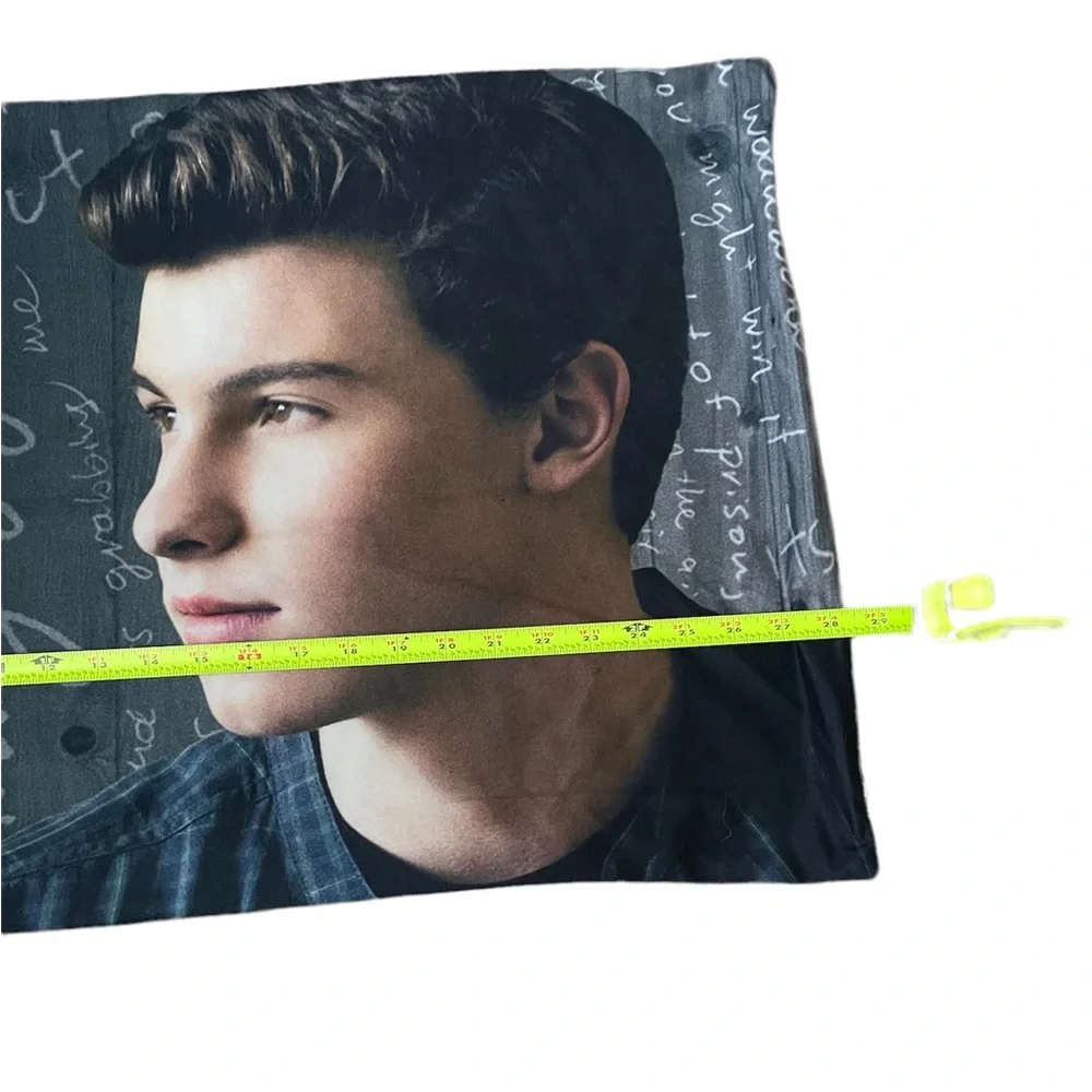 NWOT Shawn Mendes Regular Decor Bedding Pillow Cover Kids Teens Music